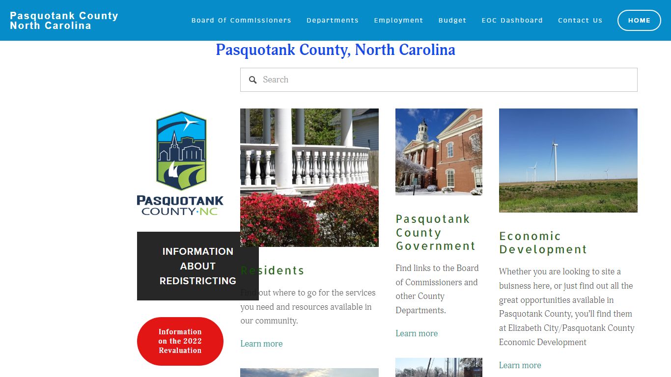 Pasquotank County North Carolina